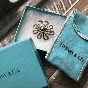 Tiffany vintage flower brooch